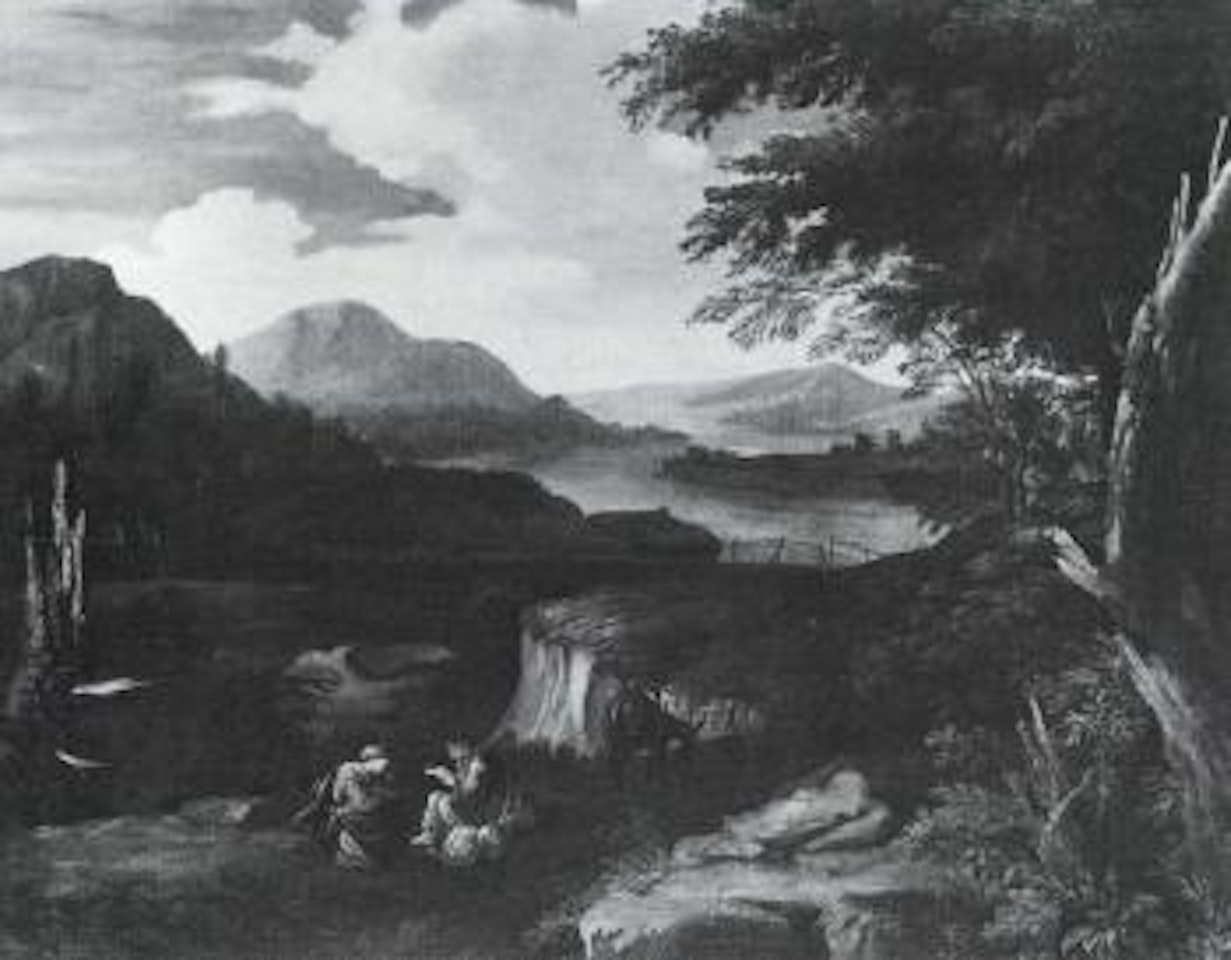 Rest on the Flight from Egypt by Italian School