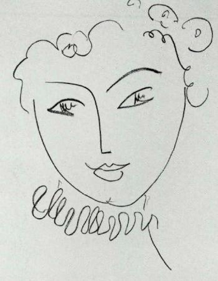 La pompadour by Henri Matisse
