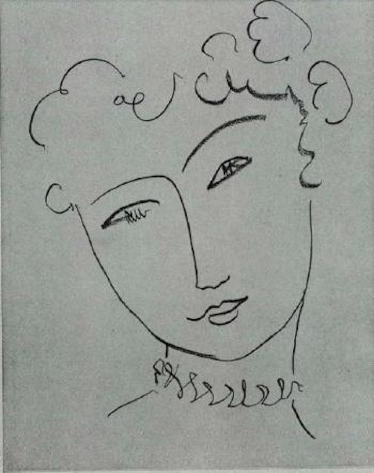 La pompadour by Henri Matisse