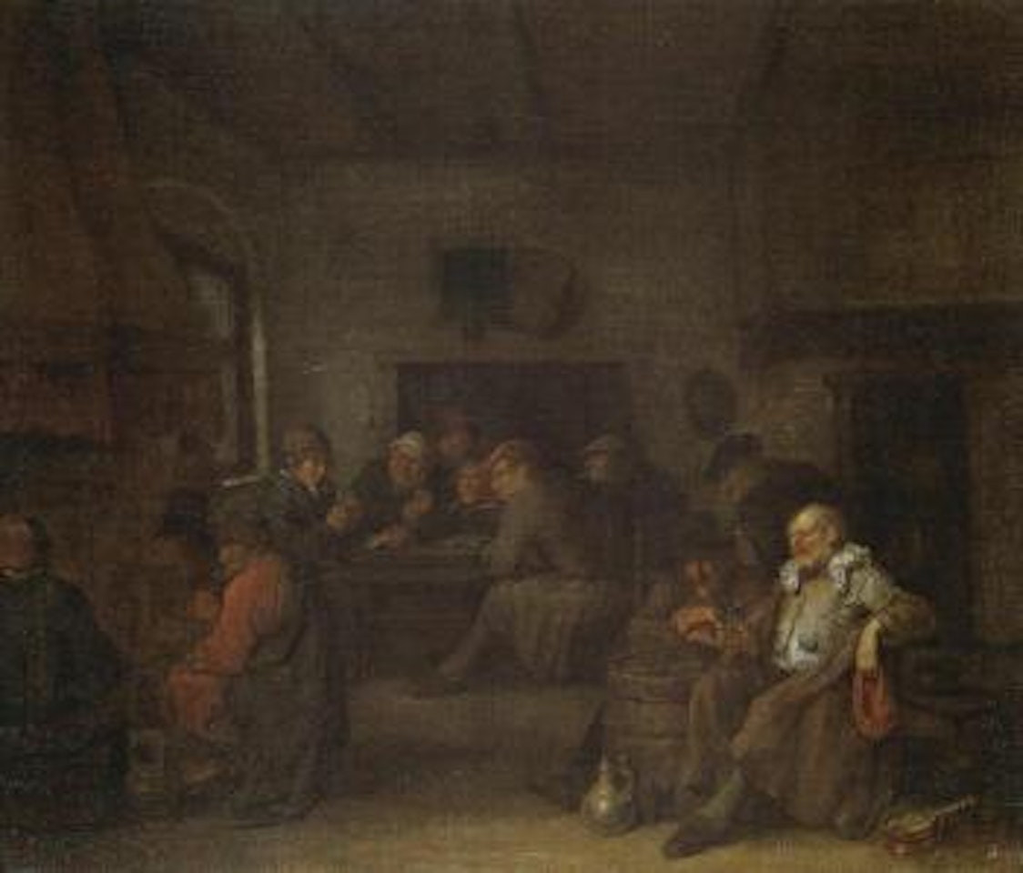 In the tavern by Egbert van Heemskerk III