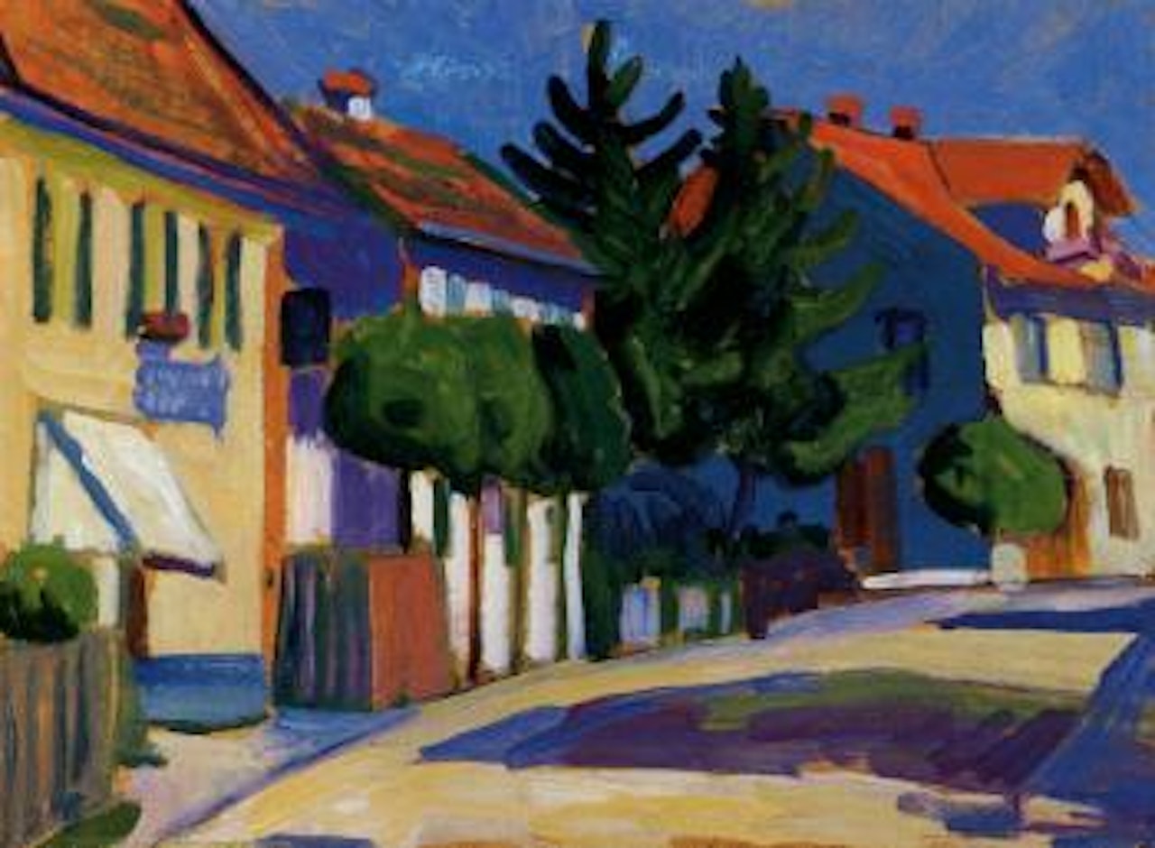 Pfargasse - Murnau by Gabriele Münter