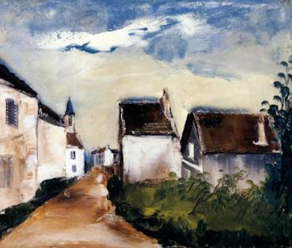 L'eglise de Fronville by Maurice de Vlaminck