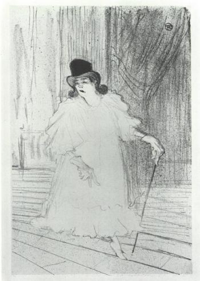 Cecy Loftus by Henri de Toulouse-Lautrec