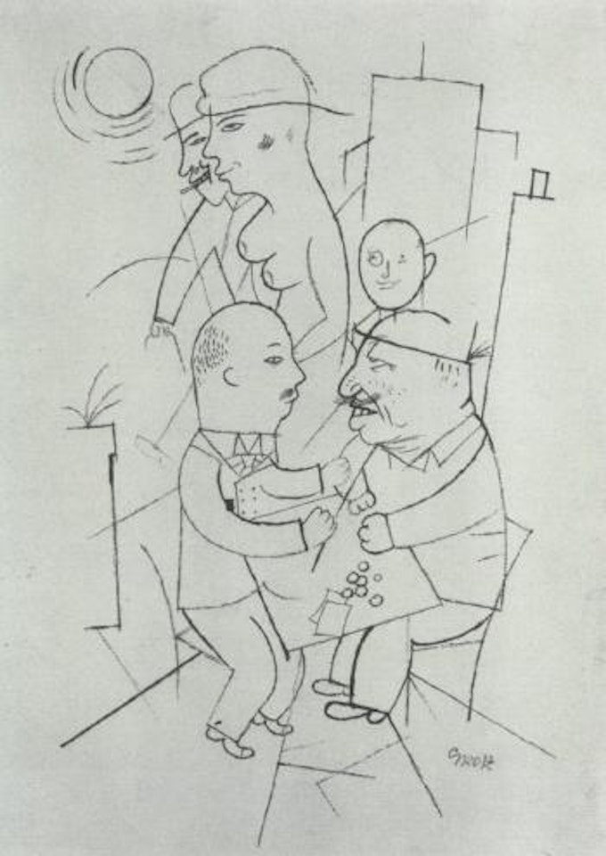 Business deals by George Grosz
