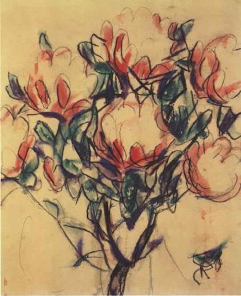 Magnolias by Christian Rohlfs