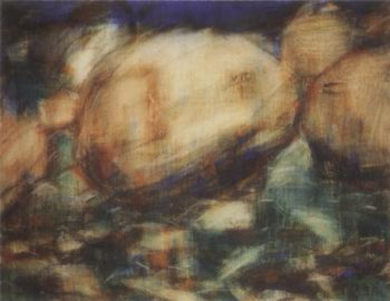 Stones in the Maggia by Christian Rohlfs