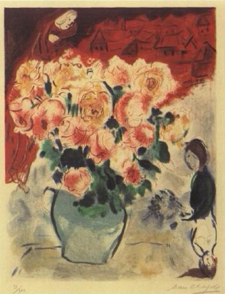 Bouquet by Marc Chagall