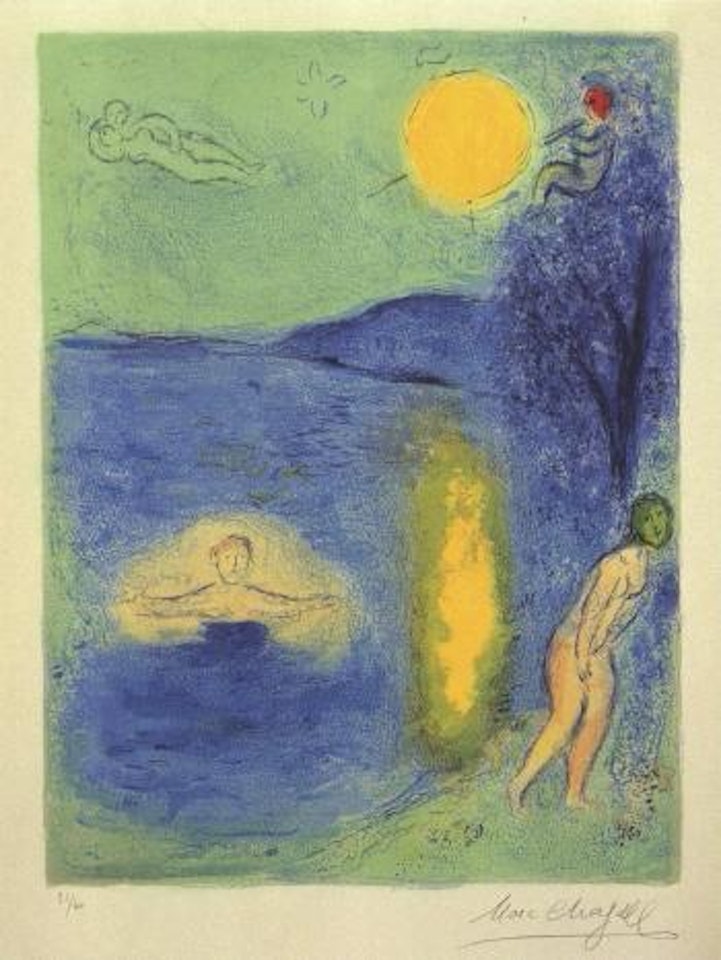 La saison d'ete by Marc Chagall