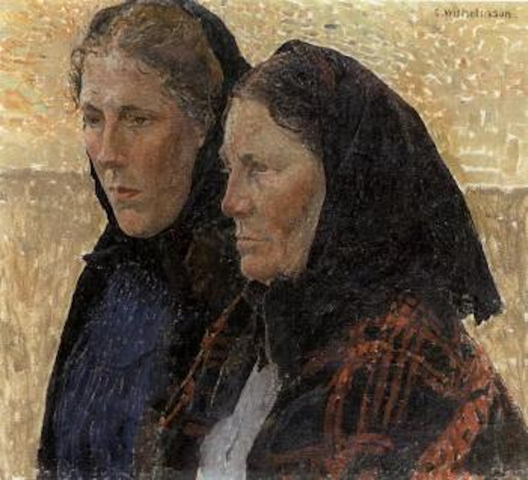 Two women by Carl Wilhelmson