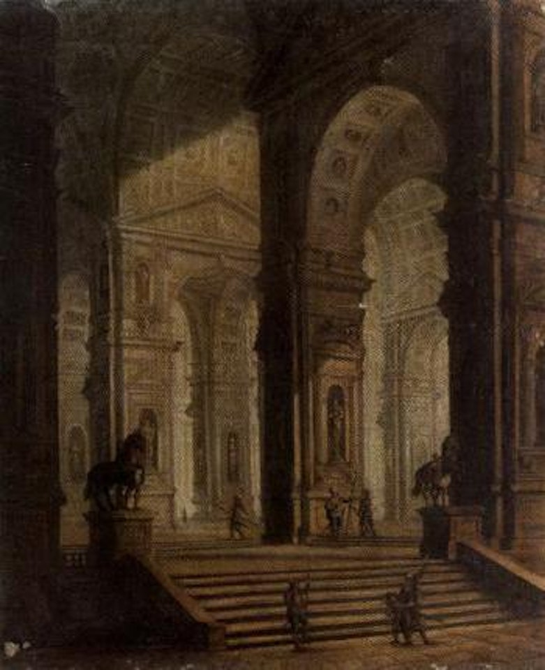 Palace interior by Hendrik van Steenwyck the Younger