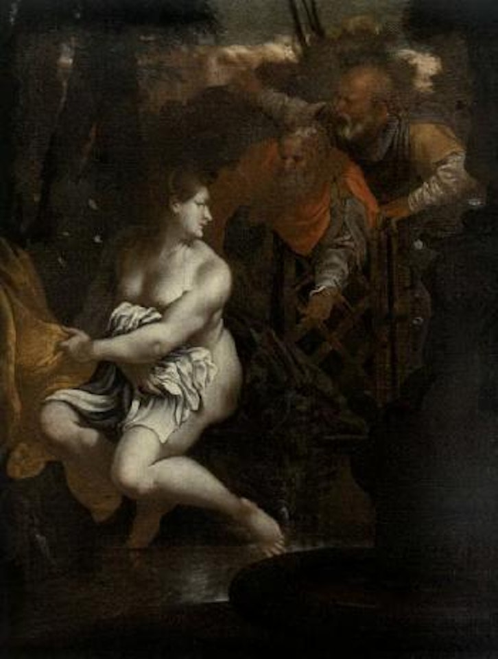 Susannah in the bath by Flemish School