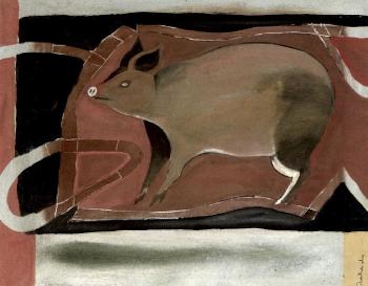 El cerdo rosado by Francisco Toledo