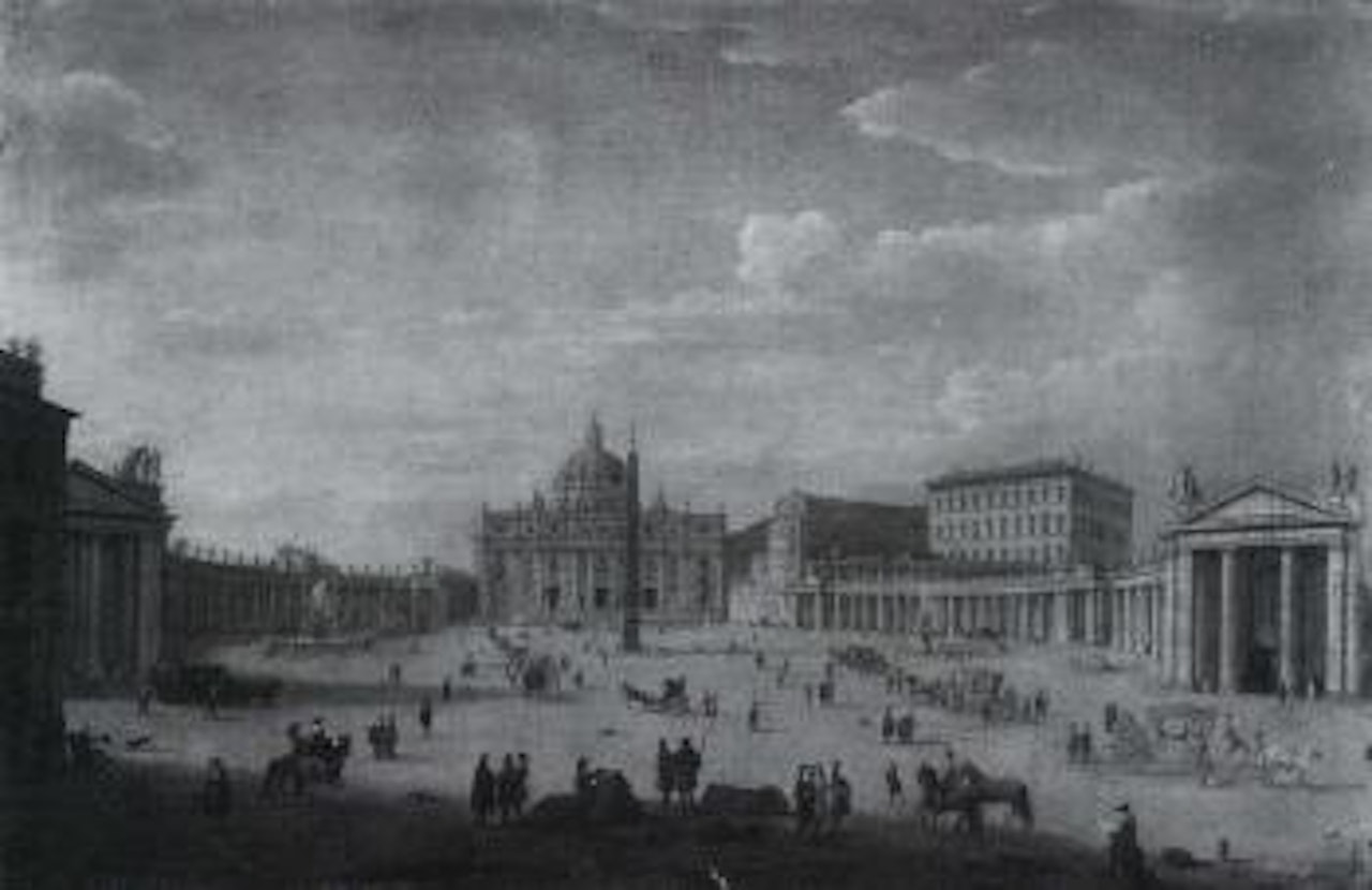 St Peter's Square, Rome by Gaspar van Wittel