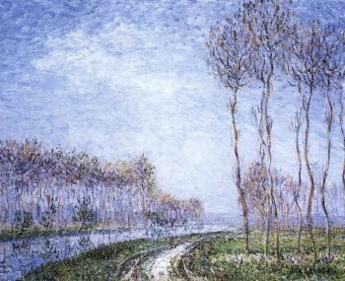 Riviere en hiver by Gustave Loiseau