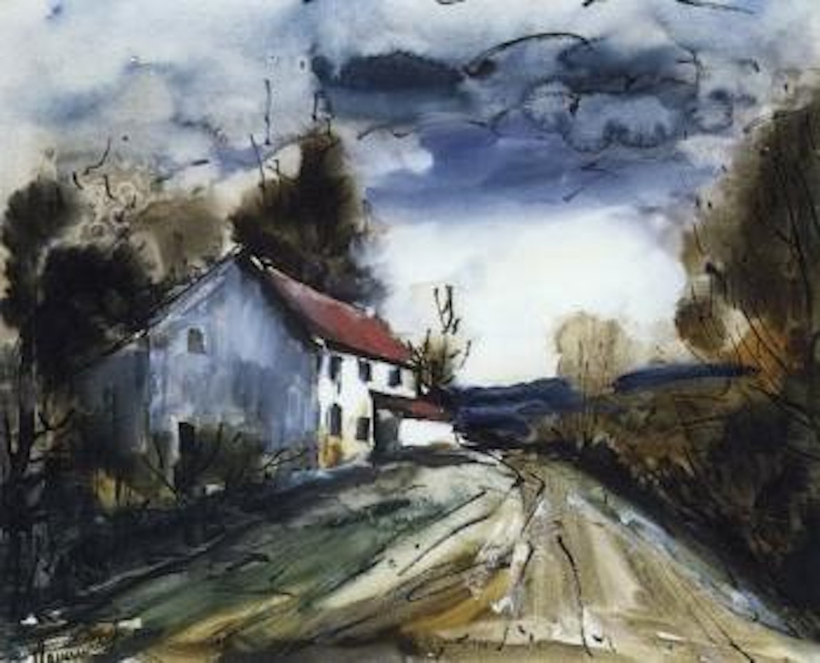 Maisons en lisiere de foret by Maurice de Vlaminck
