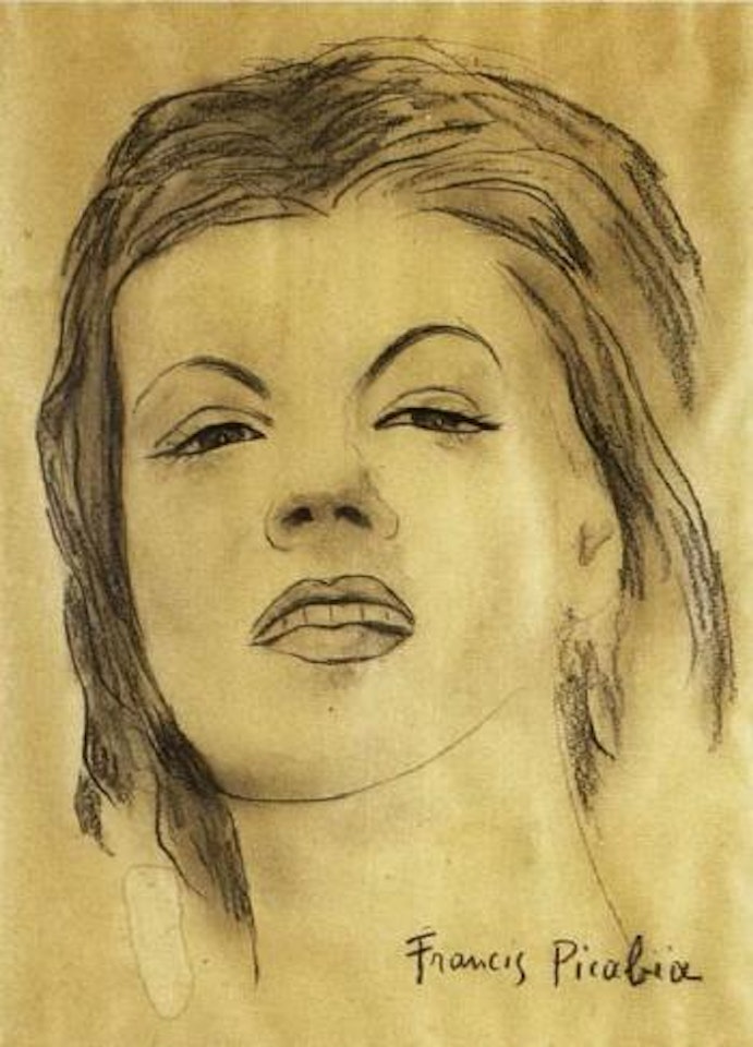 Portrait de jeune femme by Francis Picabia