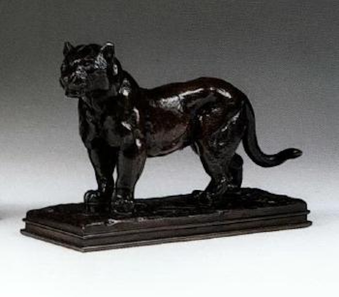 Jaguar debout by Antoine-Louis Barye