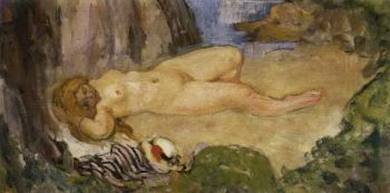 Femme dans un paysage by Henri Lebasque