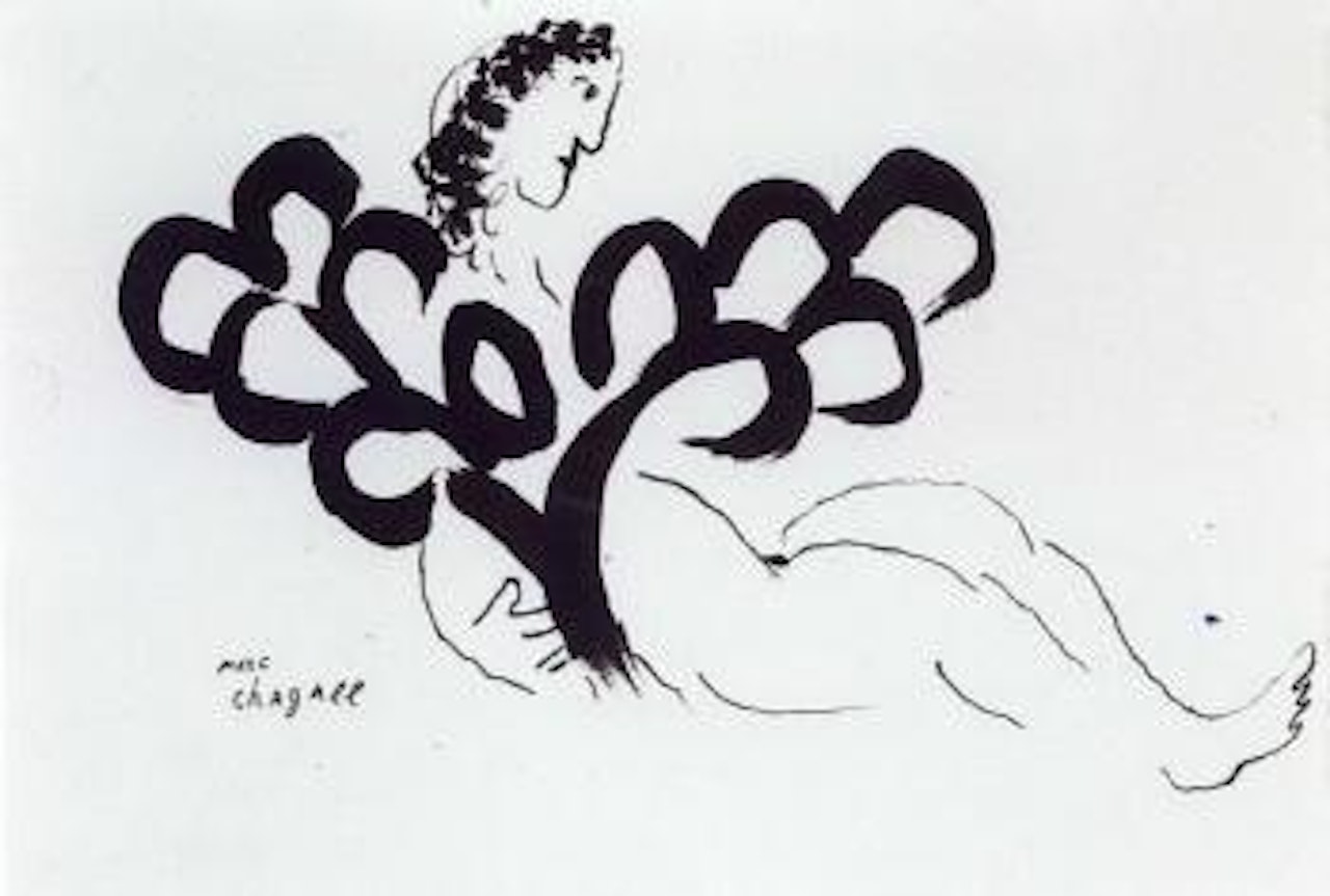 La femme-fleur by Marc Chagall