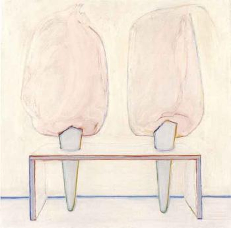 Cotton candy by Wayne Thiebaud