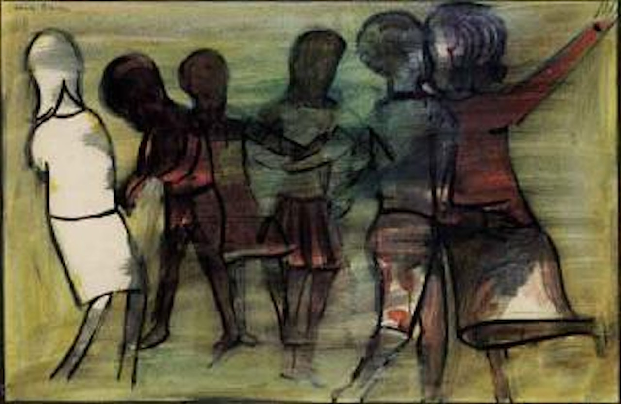 Dancing children by Charles Blackman