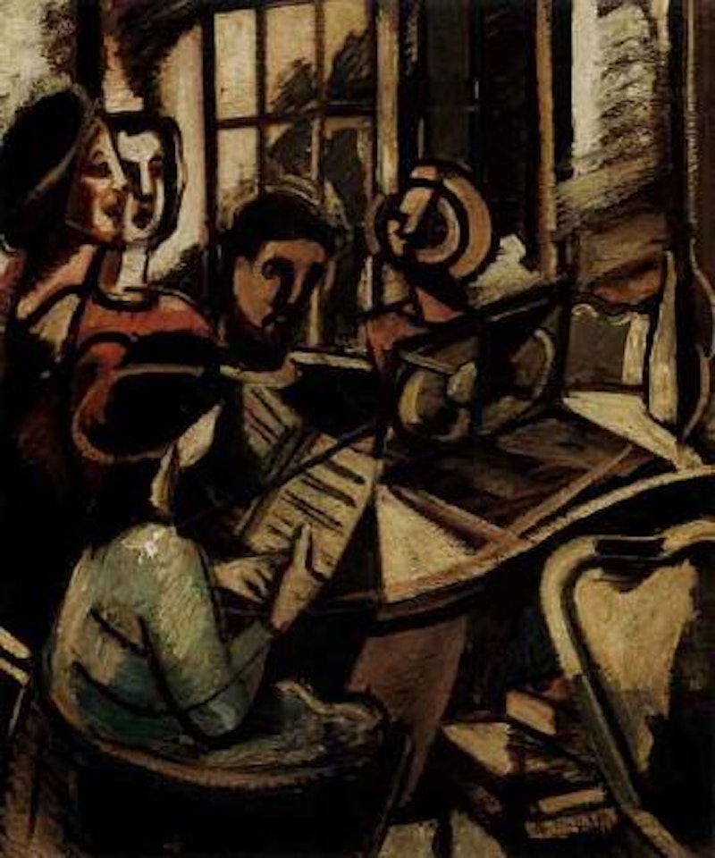 Carol singers by Roy de Maistre