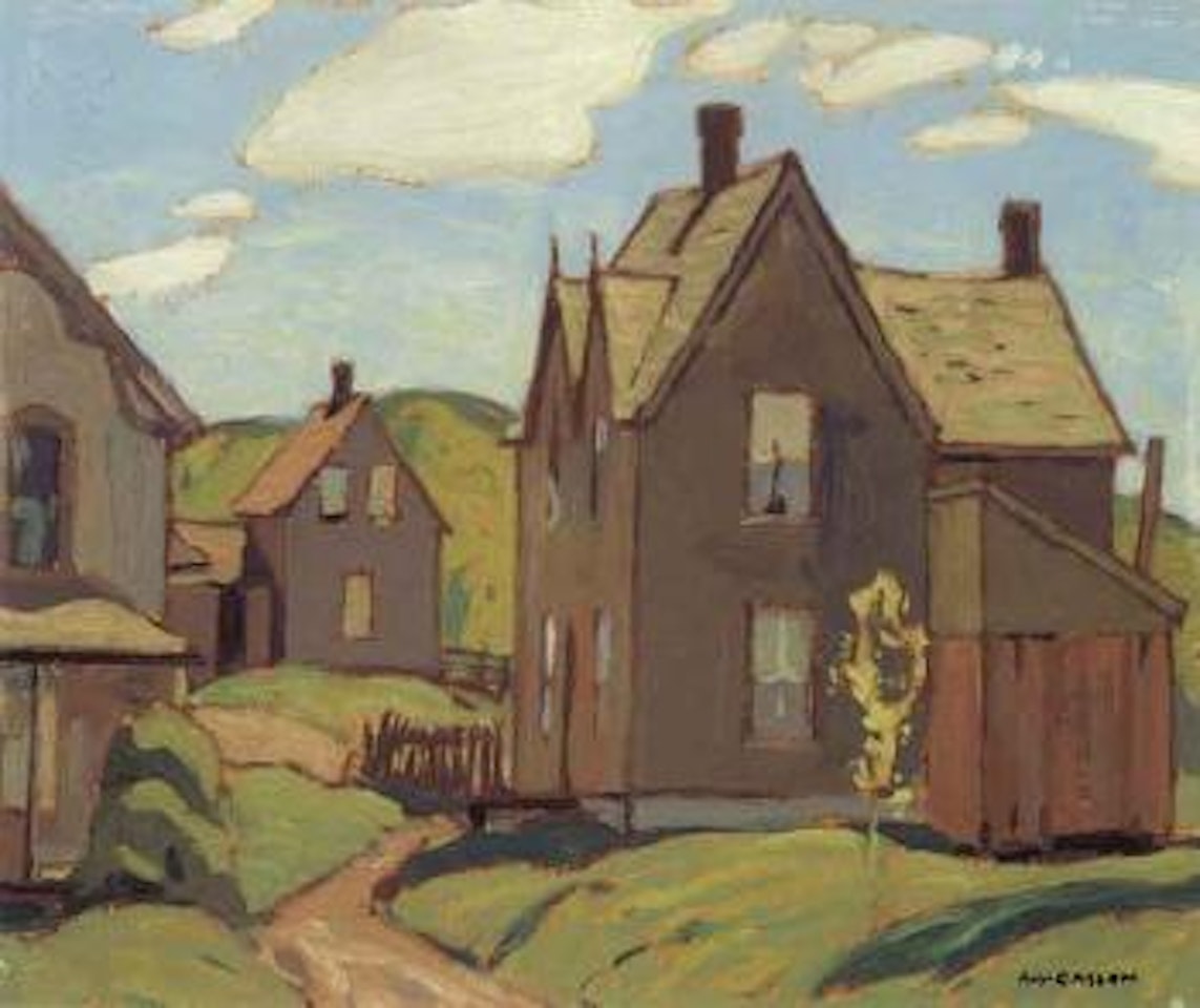 Houses in Severn Bridge by Alfred Joseph Casson