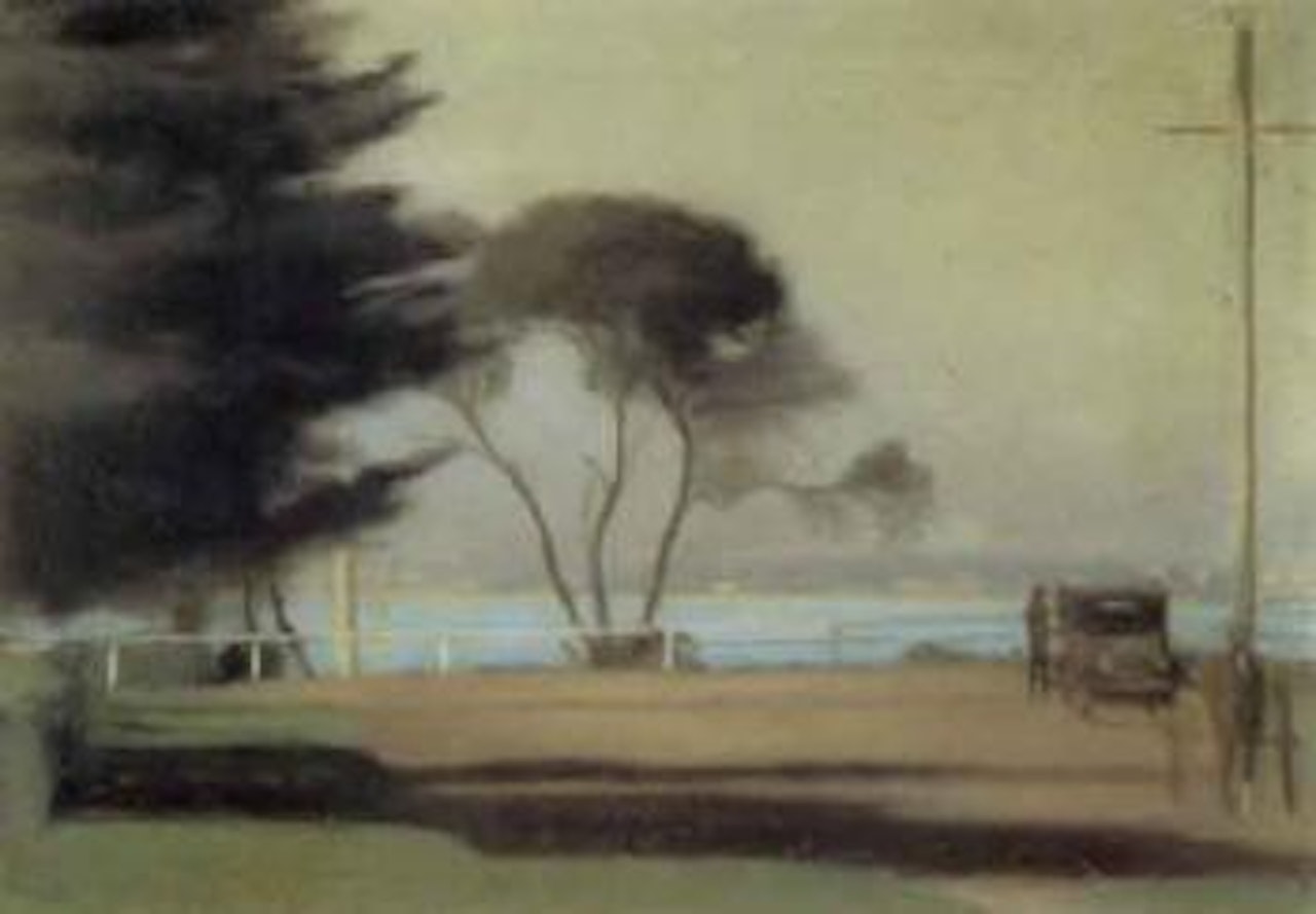 Autumn morning by Clarice Beckett