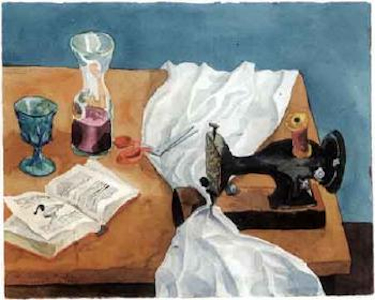 Sewing machine by Donald Stuart Leslie Friend