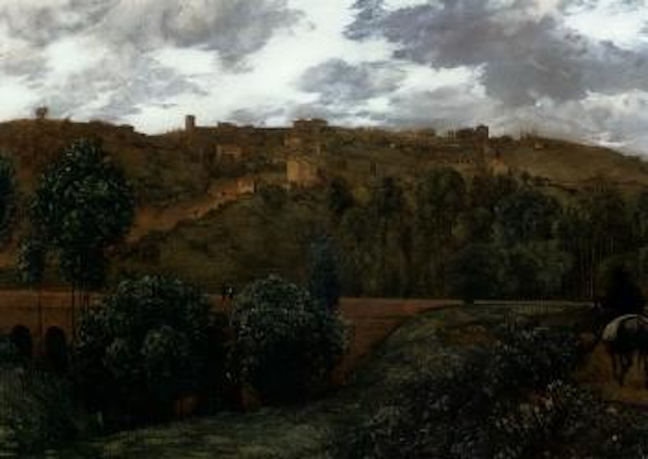 Outside Siena by Hans Thoma
