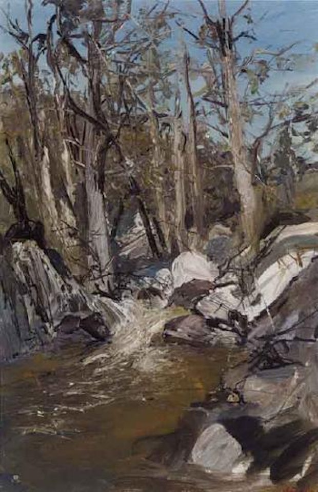 River and rocks by Arthur Merric Bloomfield Boyd