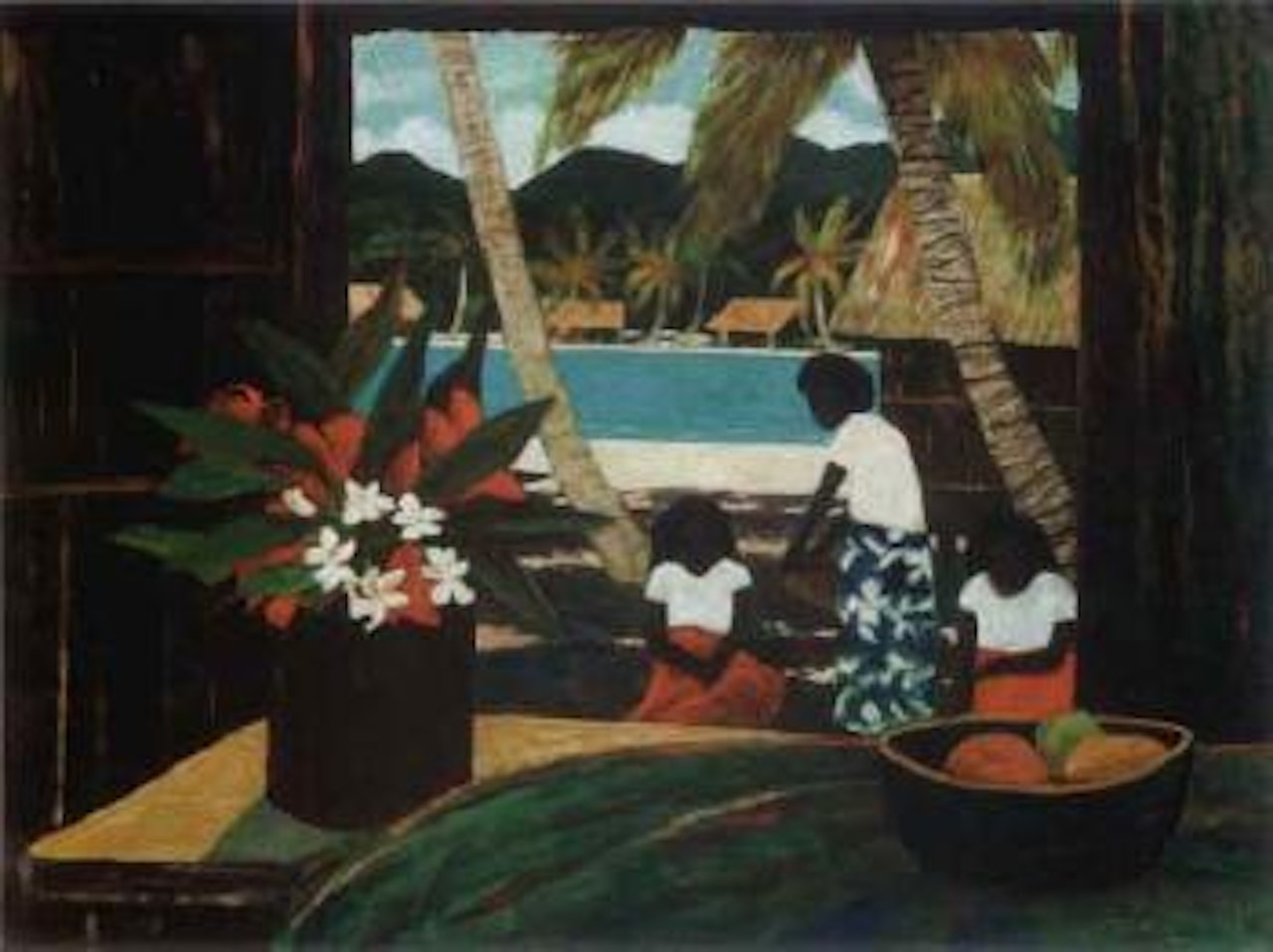 Village islanders by Ray Austin Crooke