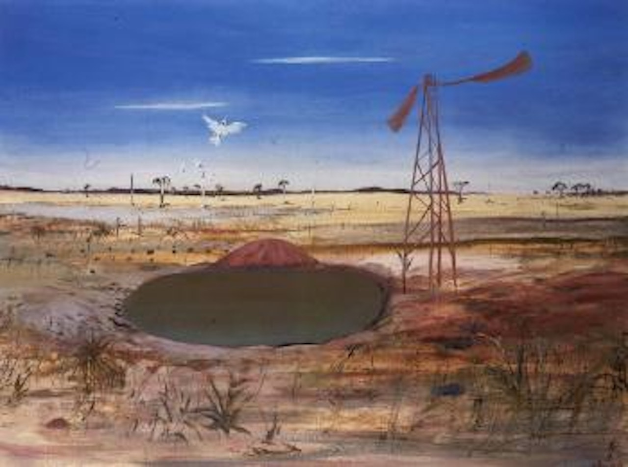 Wimmera landscape by Arthur Merric Bloomfield Boyd