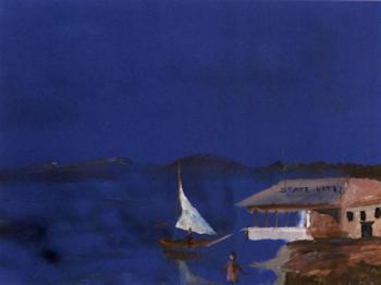 State hotel by Sidney Nolan