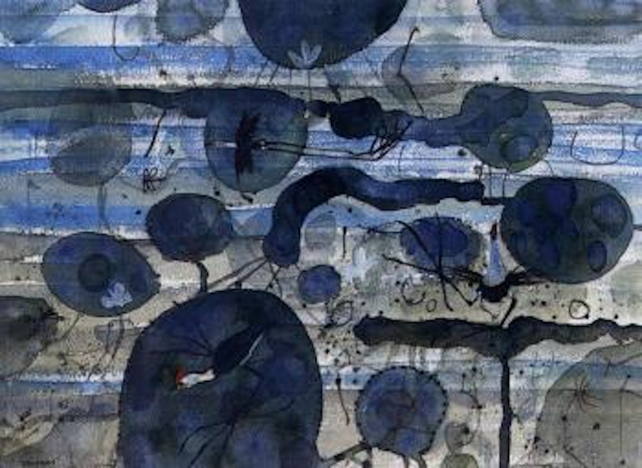 Jacanas by John Olsen