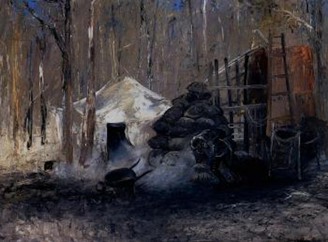 Charcoal burner by Arthur Merric Bloomfield Boyd
