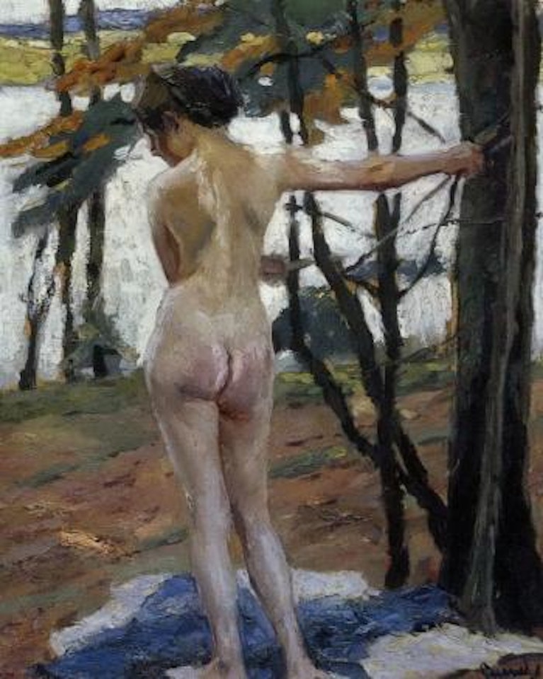In the forest by Edward Cucuel
