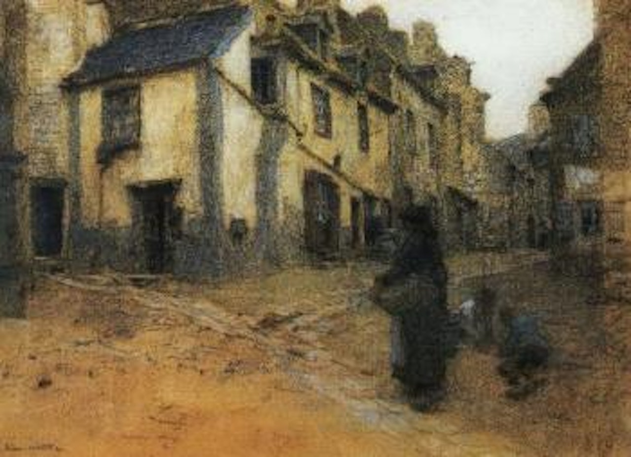 Saint Servan, Normandy by Léon Augustin Lhermitte