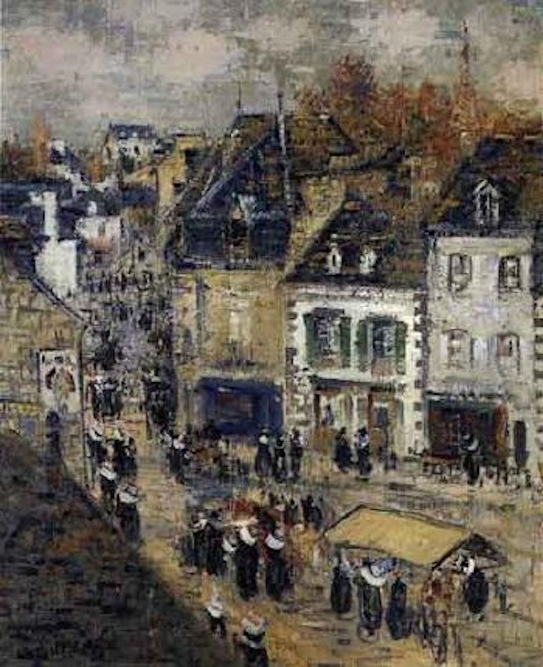 Marche a Pont-Aven by Gustave Loiseau