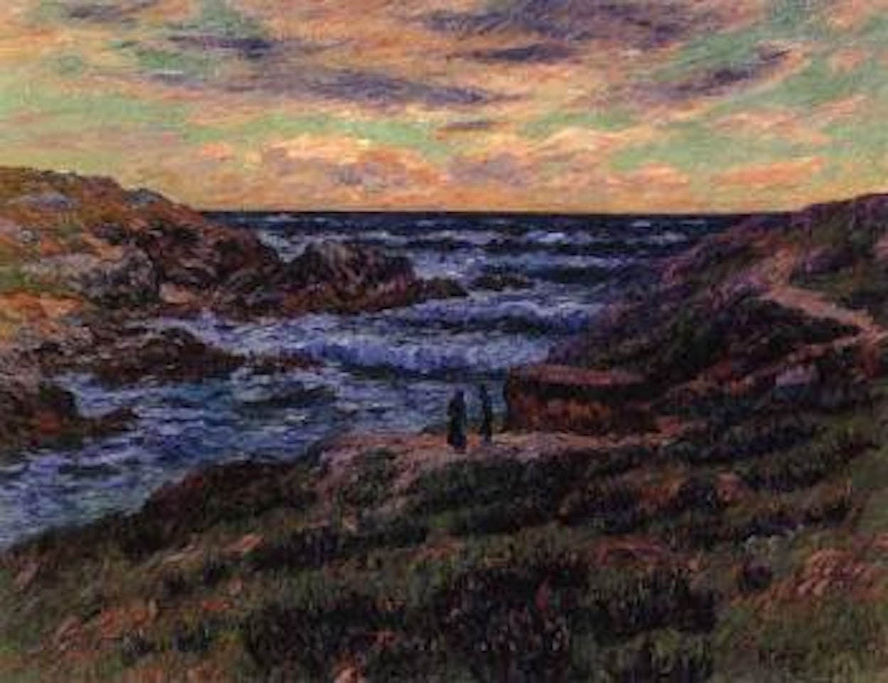 Saint-Thomas, finistere by Henry Moret