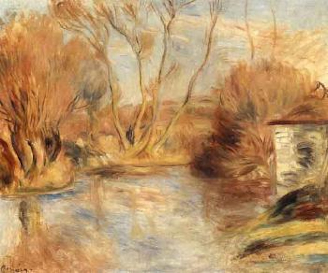 L' etang a Essoyes by Pierre-Auguste Renoir