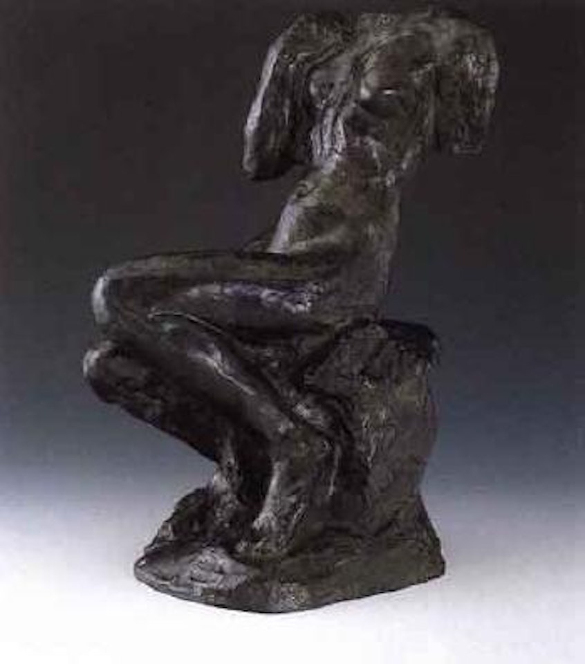 Etude de la femme assise - Cybele by Auguste Rodin
