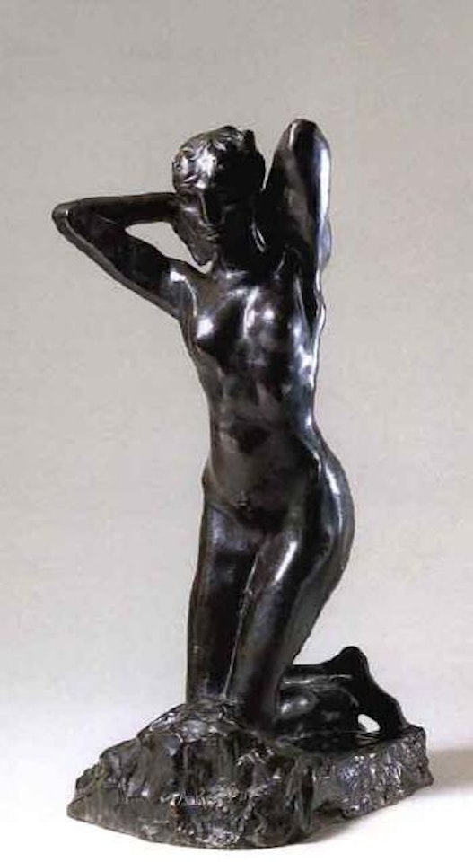 La Faunesse a Genoux by Auguste Rodin