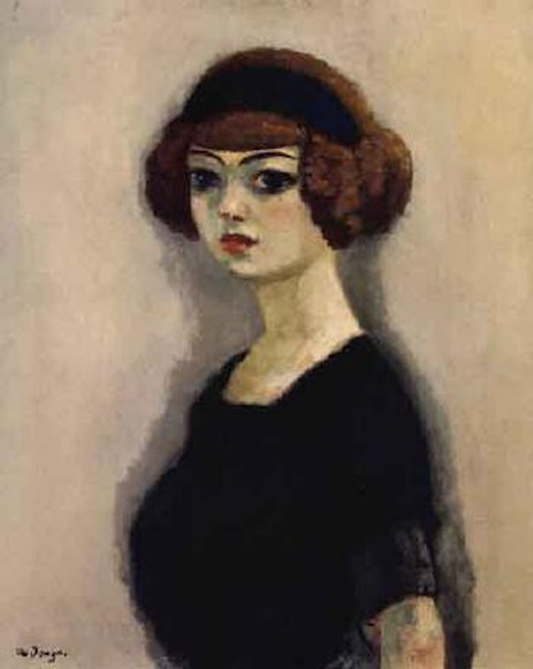 La blouse noir by Kees van Dongen