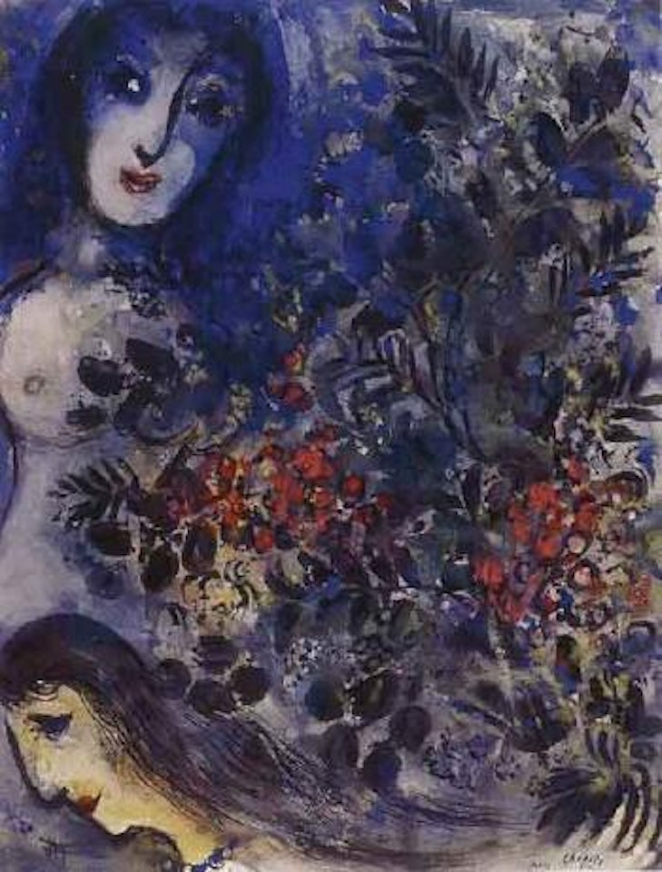La belle de nuit by Marc Chagall