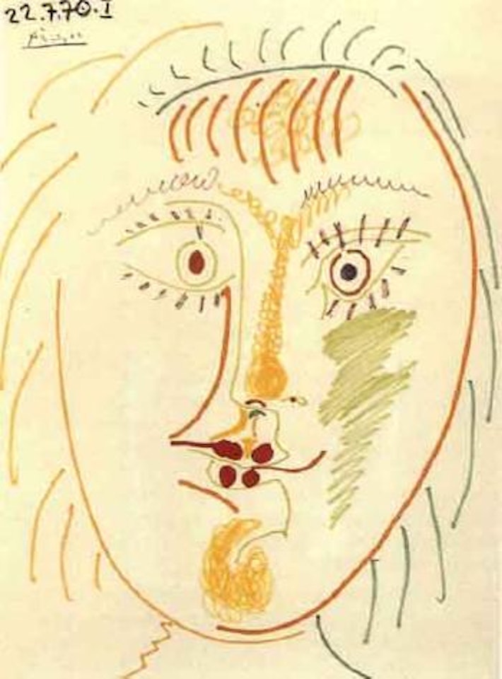 Tete de femme by Pablo Picasso