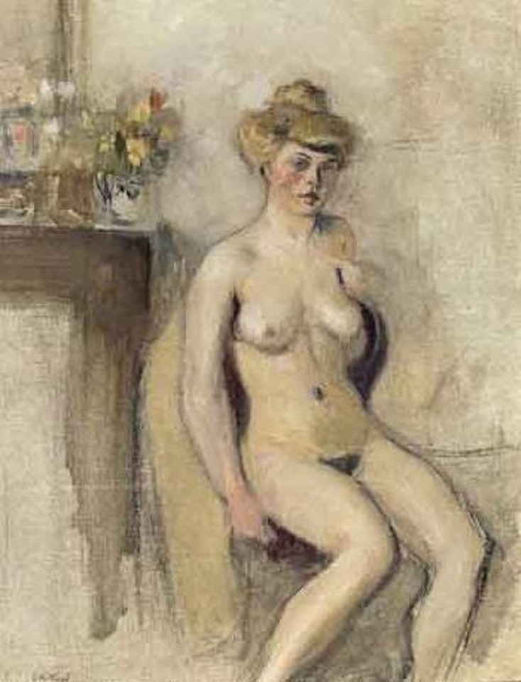 Le modele blond by Édouard Vuillard