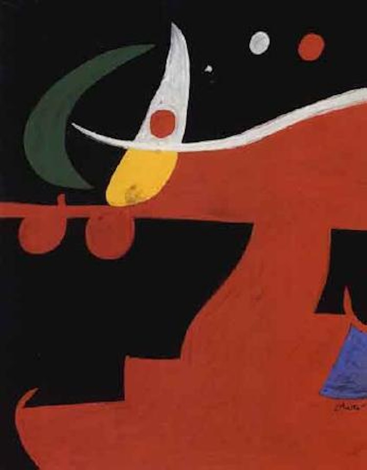 Personnage dans la nuit by Joan Miró