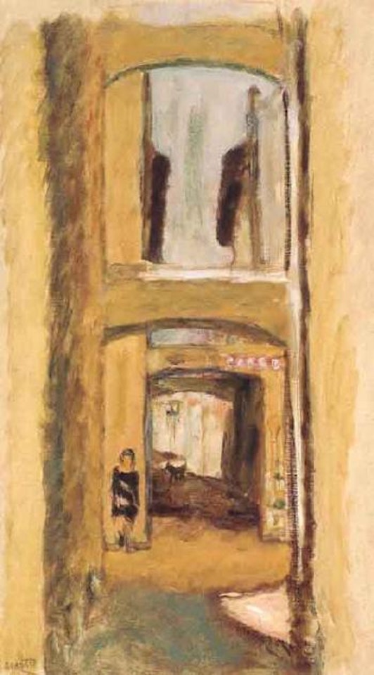 Ruelle de midi by Pierre Bonnard