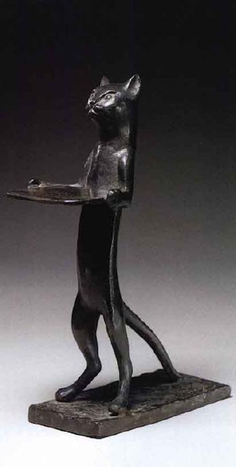 Chat maitre de l'hotel by Diego Giacometti